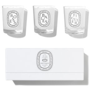 Baies, Figuier, Roses Mini Candle Set