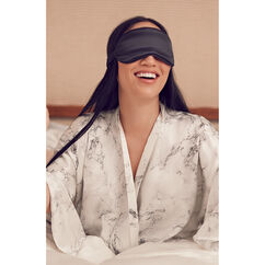 Masque de sommeil en soie, BLACK, large, image3