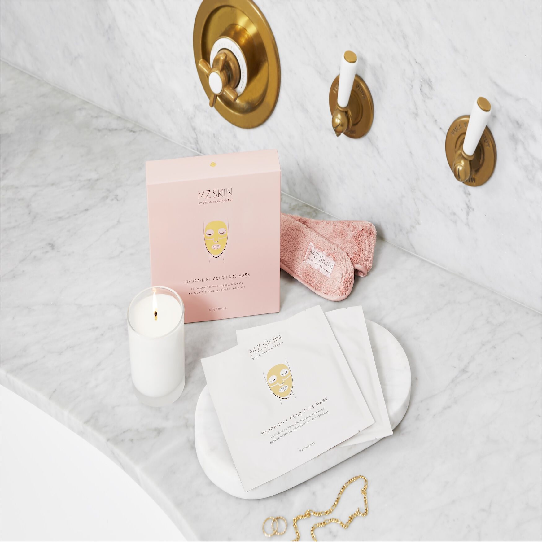 MZ SKIN Hydra-Lift Gold Face Mask | Space NK