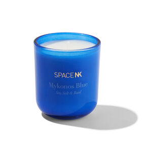 Mini Mykonos Blue Candle