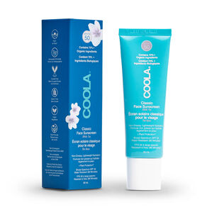 Classic Face Lotion solaire biologique SPF 50 Thé blanc