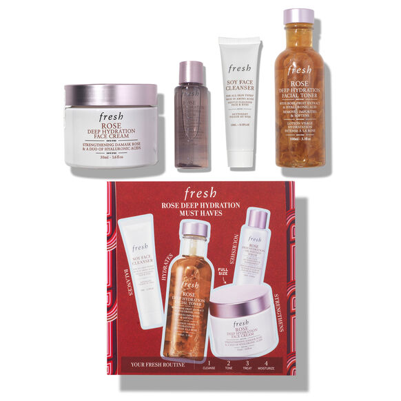 Rose Hydrating Skincare Set, , large, image1