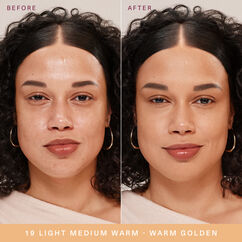 True To Myself Foundation, 19 LIGHT MEDIUM WARM , large, image3