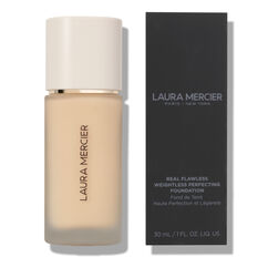 Real Flawless Weightless Perfecting Foundation, 0W1 SATIN, large, image4