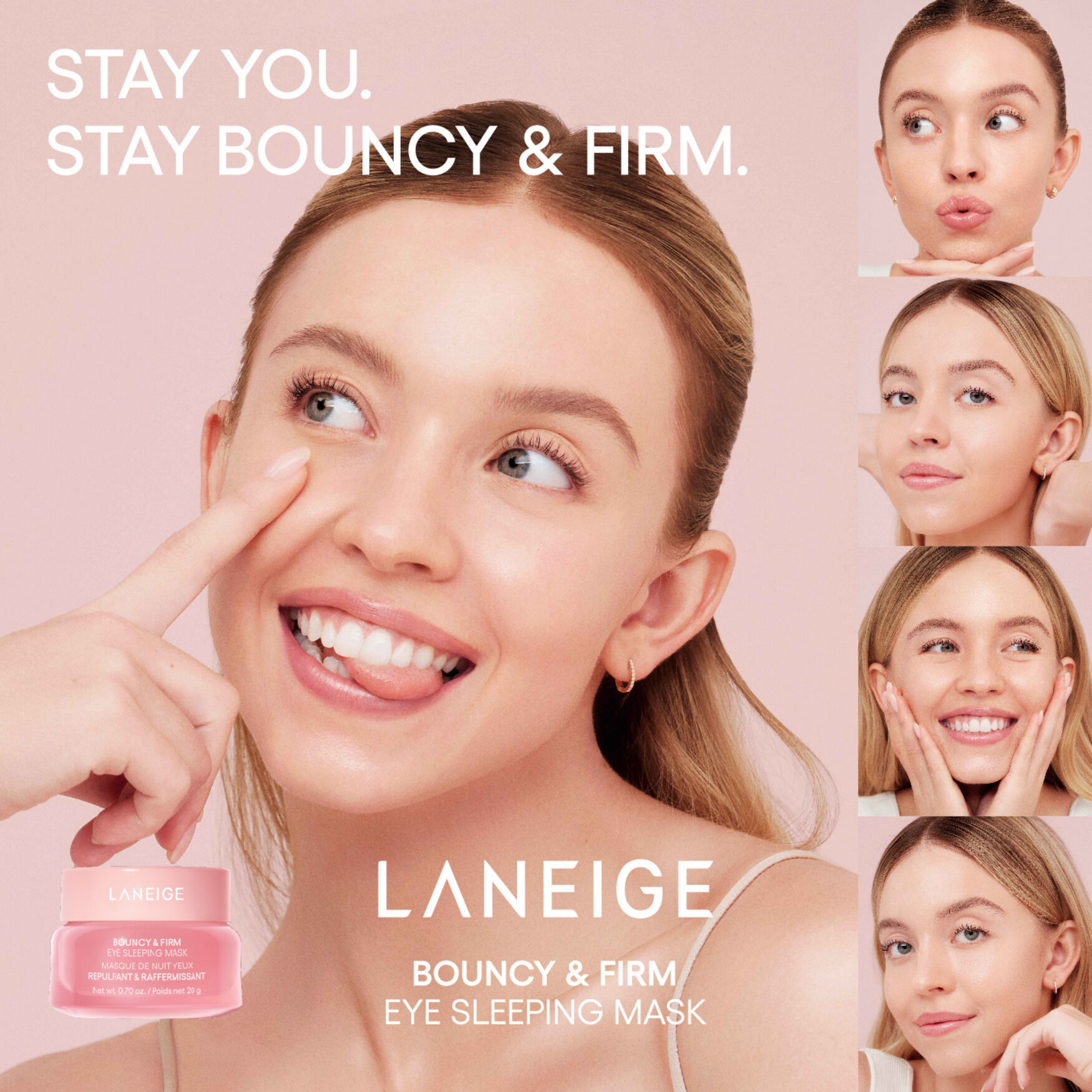 【★安心の定価販売★】 LANEIGE NK Space | Mask Sleeping Eye Firm & Bouncy トライアルセット・サンプル