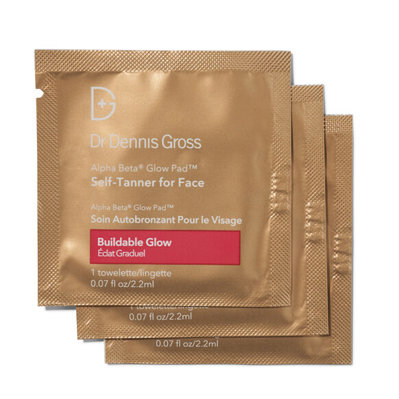 Alpha Beta Glow Pad Self Tanner for Face 20 Pack