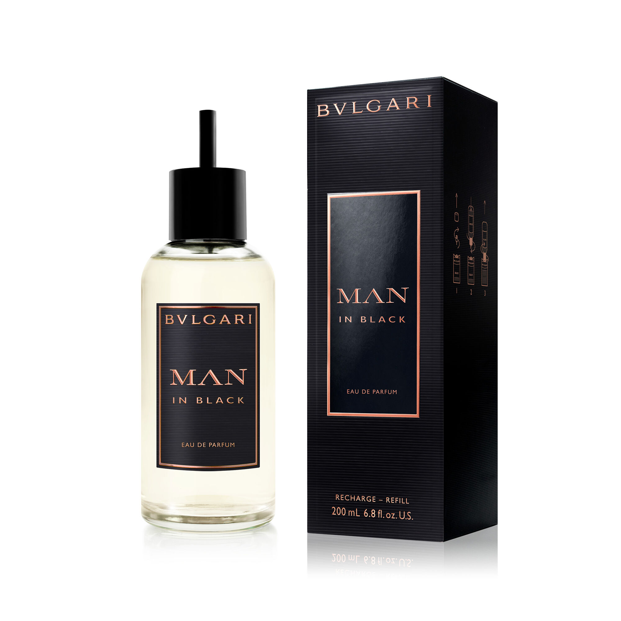 BULGARI Man In Black Eau de Parfum Refill | Space NK