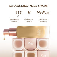 Soft Matte Full Coverage Foundation, 135NMEDIUM, large, image3