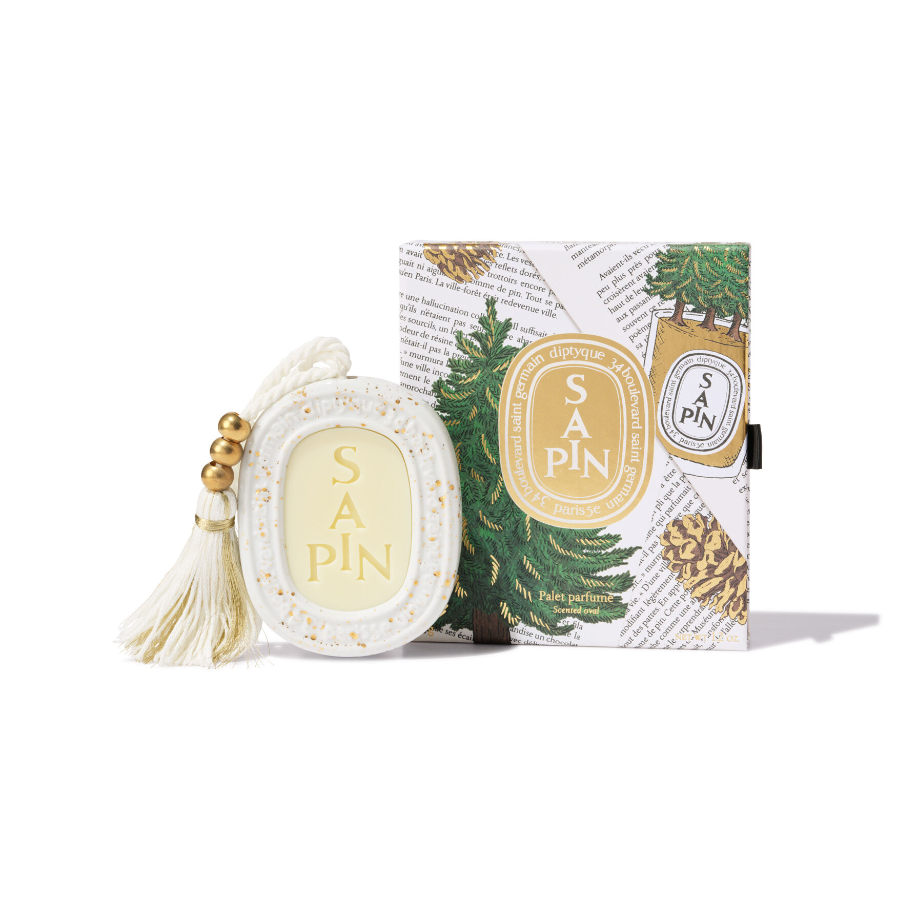 Diptyque Limited-Edition Scented Oval Sapin | Space NK