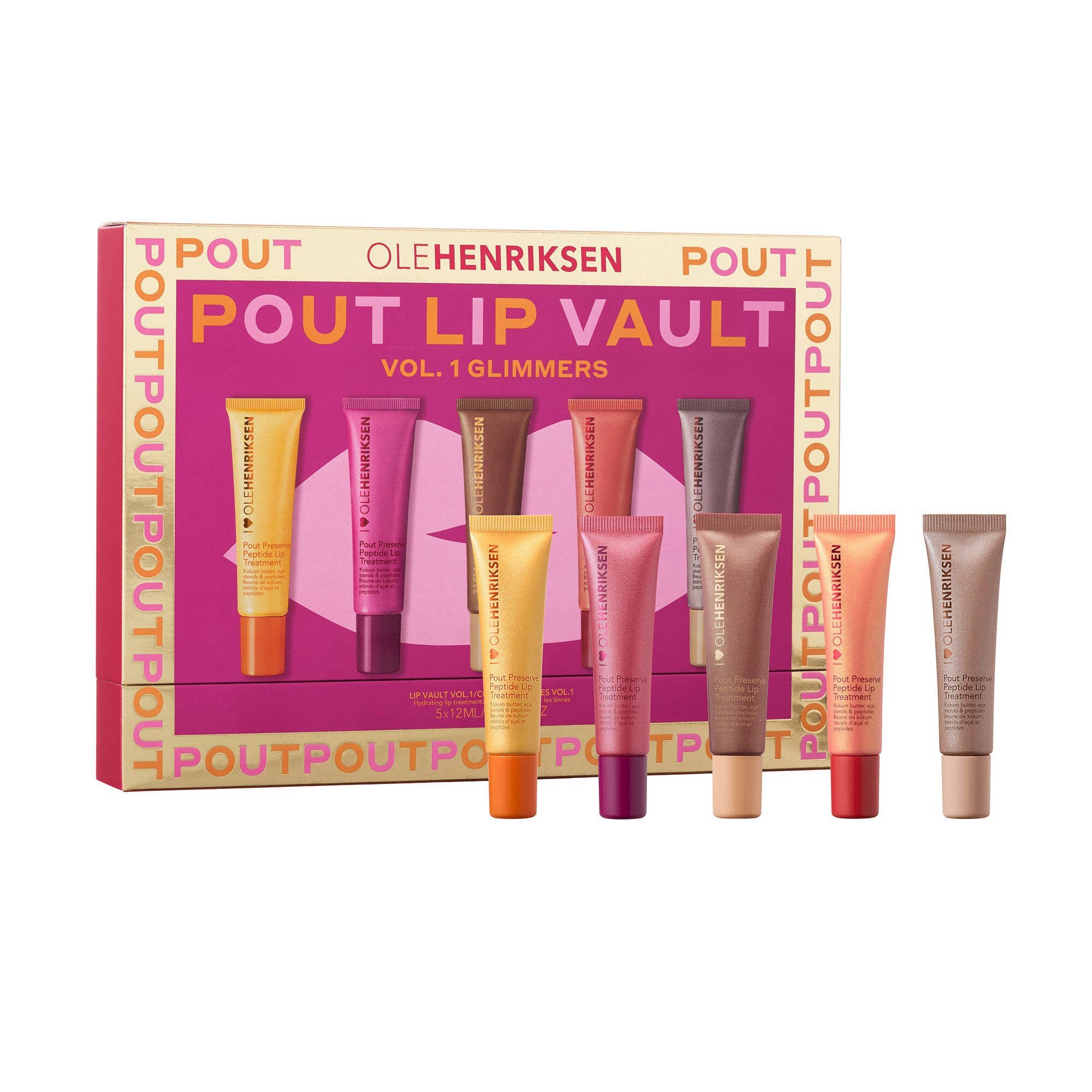 Ole Henriksen Pout Preserve Peptide Lip Treatment Glimmer Vault