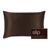 Pure Silk Queen Pillowcase - Chocolate, , large, image1