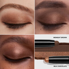 Dual Ended Long-Wear Cream Shadow Stick, MILK CHOCOLATE MIDNIGHT BROWN, large, image3