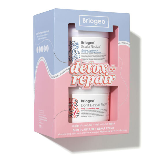 Detox + Repair Scalp Shampoo + Hair Repair Mask, , large, image3