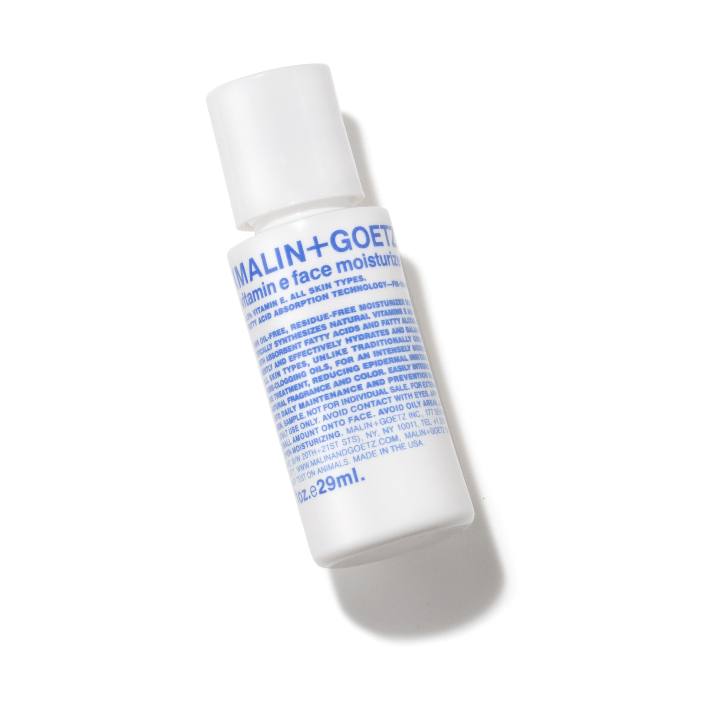 malin goetz face moisturizer