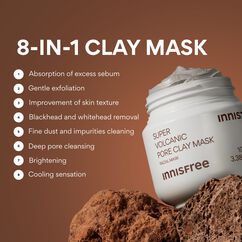 Super Volcanic Pore Clay Mask , , large, image8