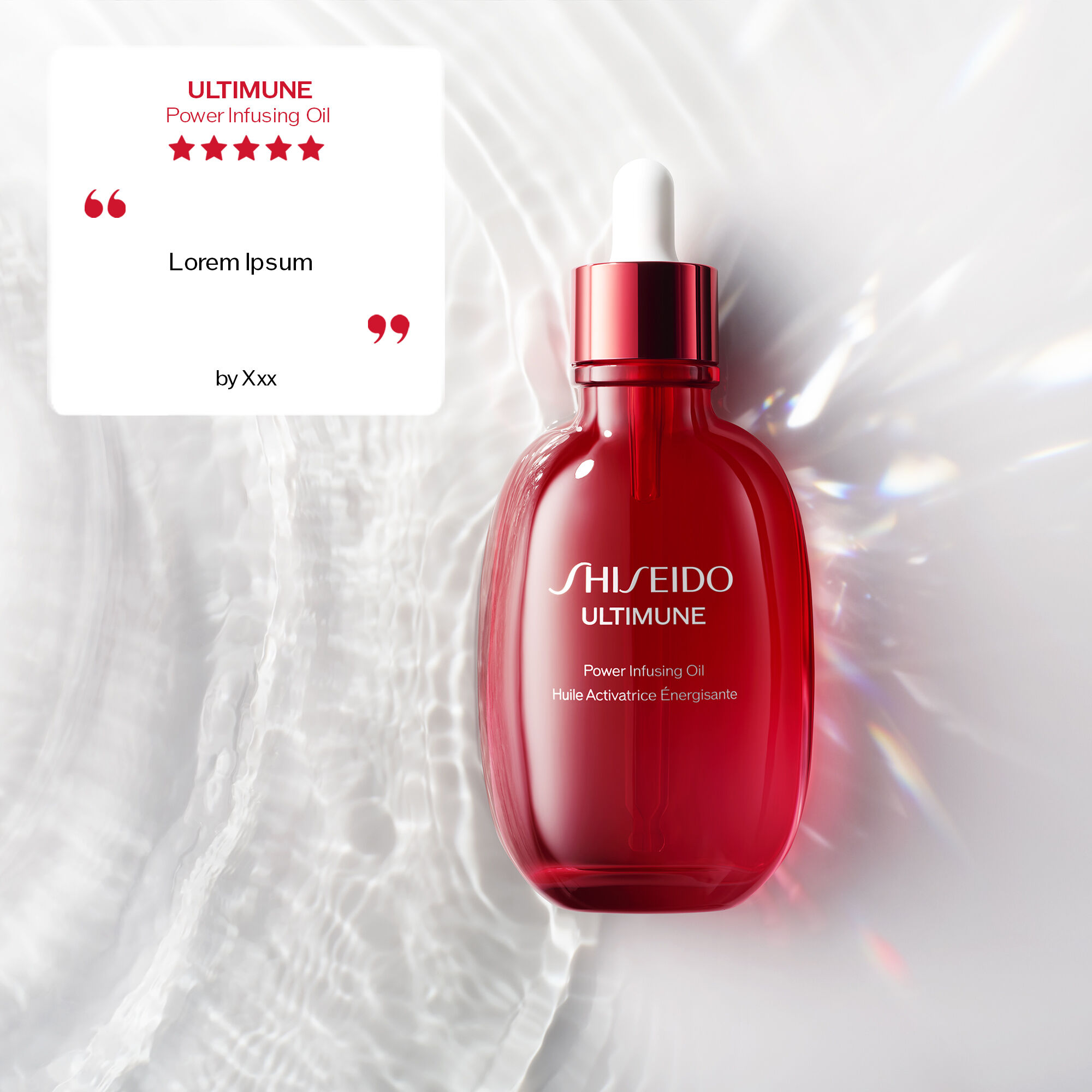 Shiseido Ultimune Power Infusing Oil | Space NK