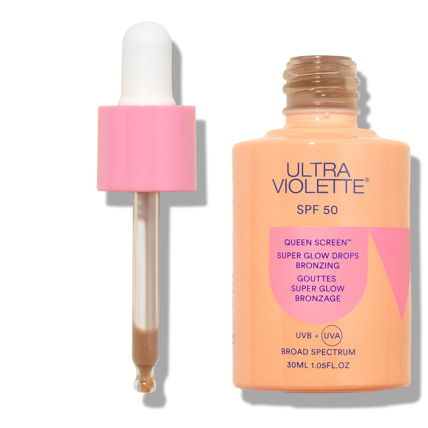 Ultra Violette Queen Screen™ SPF50 Super Glow Drops Bronzing