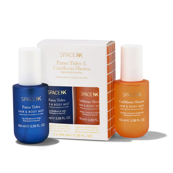 Paros Tides & Caribbean Shores Hair & Body Mist Duo Set, , large, image1