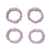 Pure Silk Skinny Scrunchies Set of 4 – Wildflower, , large, image2