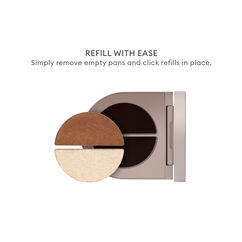 Satin Eyeshadow Refill, COCOA, large, image2