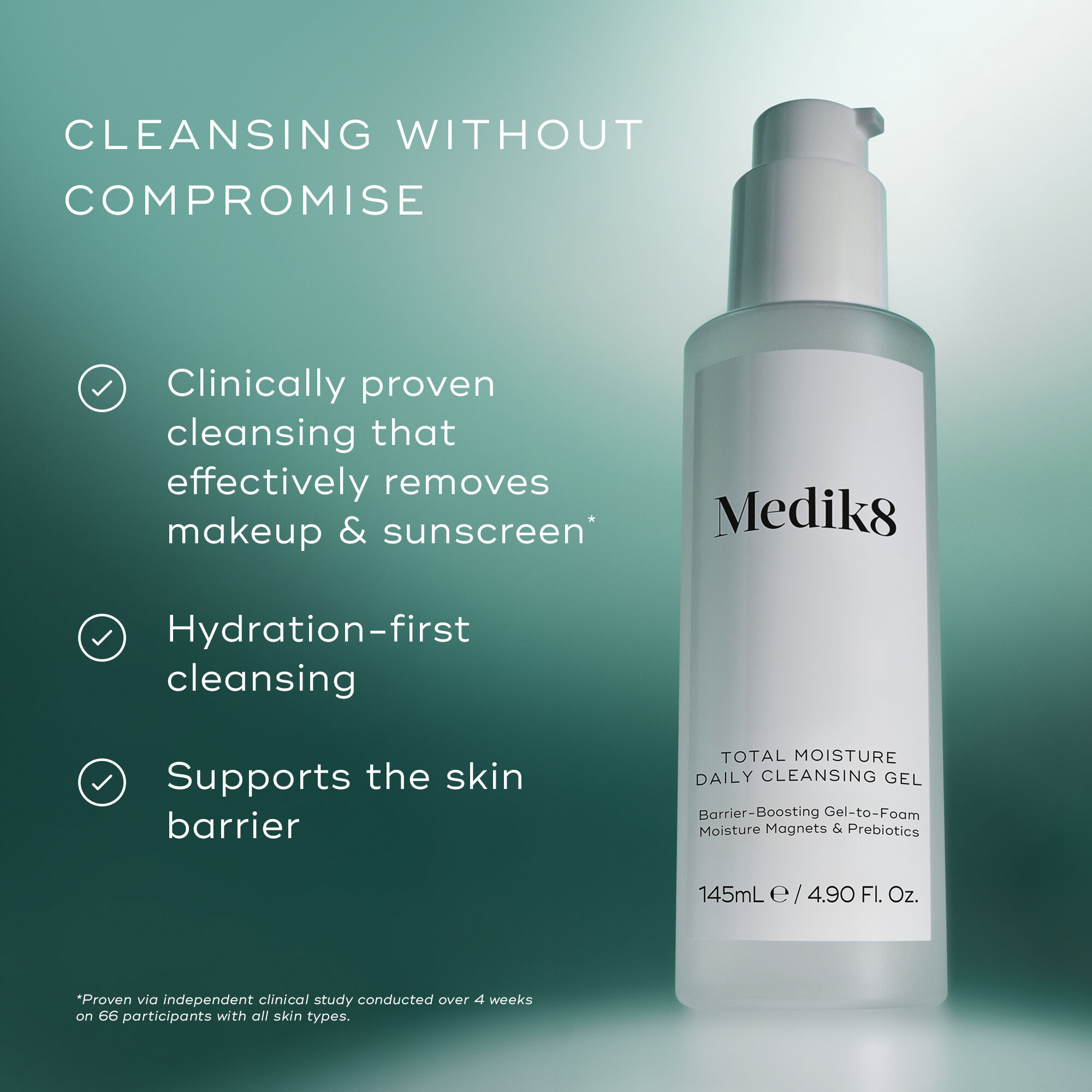 Medik8 Total Moisture Daily Cleansing Gel | Space NK | Space NK