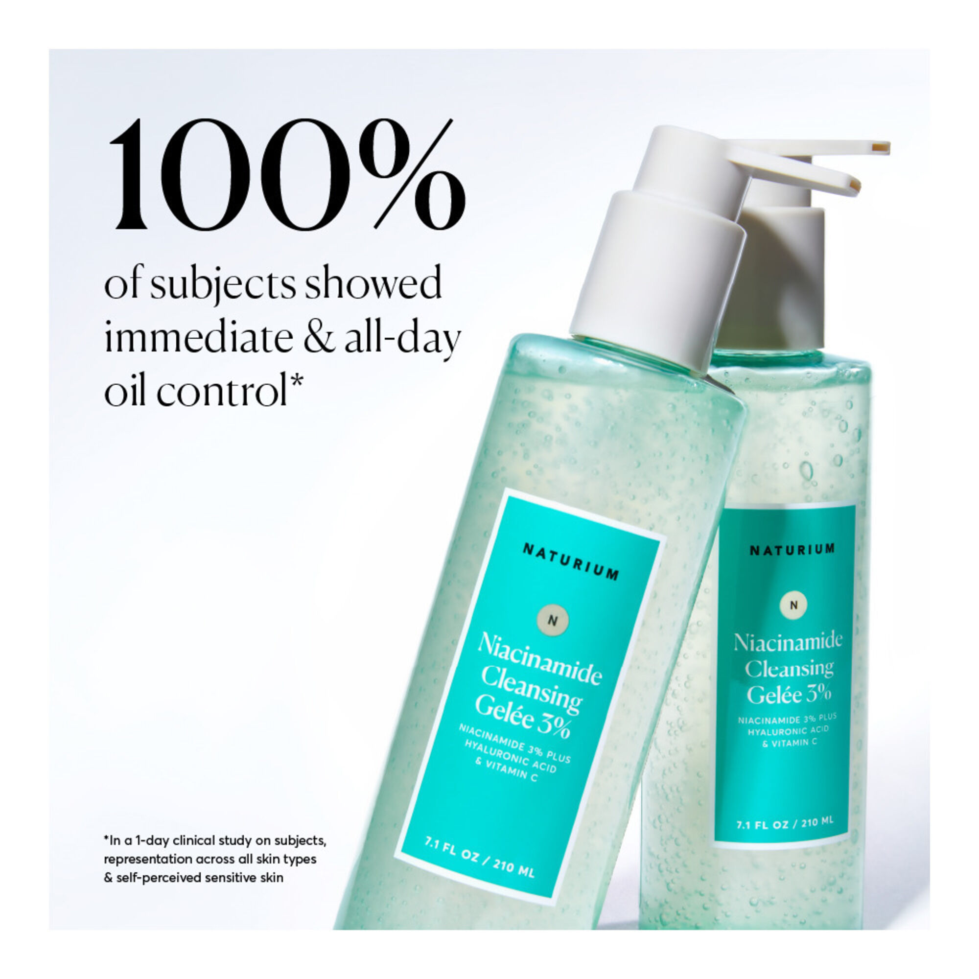 NATURIUM Niacinamide Cleansing Gelee 3% | Space NK