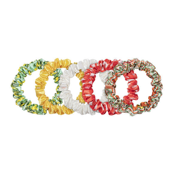 Silk Midi Scrunchies - Amalfi, , large