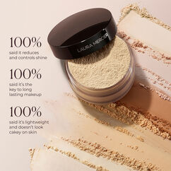 Divinely Flawless Translucent Loose Setting Powder & Puff - Translucent ​, TRANSLUCENT, large, image6
