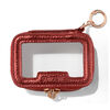 Micro Travel Bag Charm Burgundy, , large, image1
