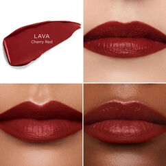 Unlocked&trade; Satin Cr&egrave;me Lipstick, LAVA 322, large, image5