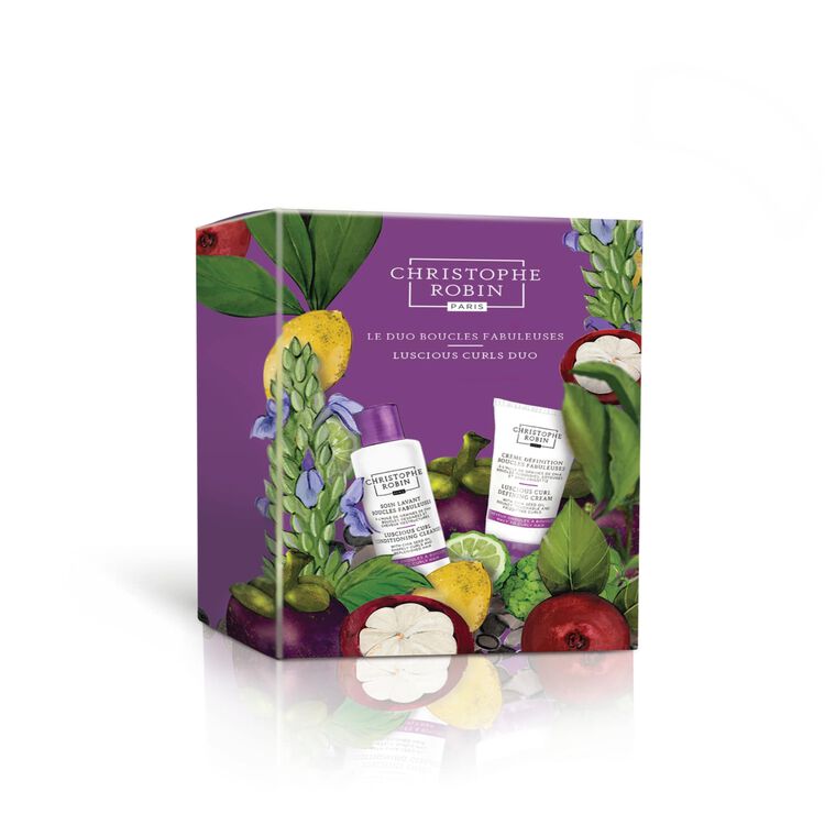 Christophe Robin Luscious Curls Duo In White