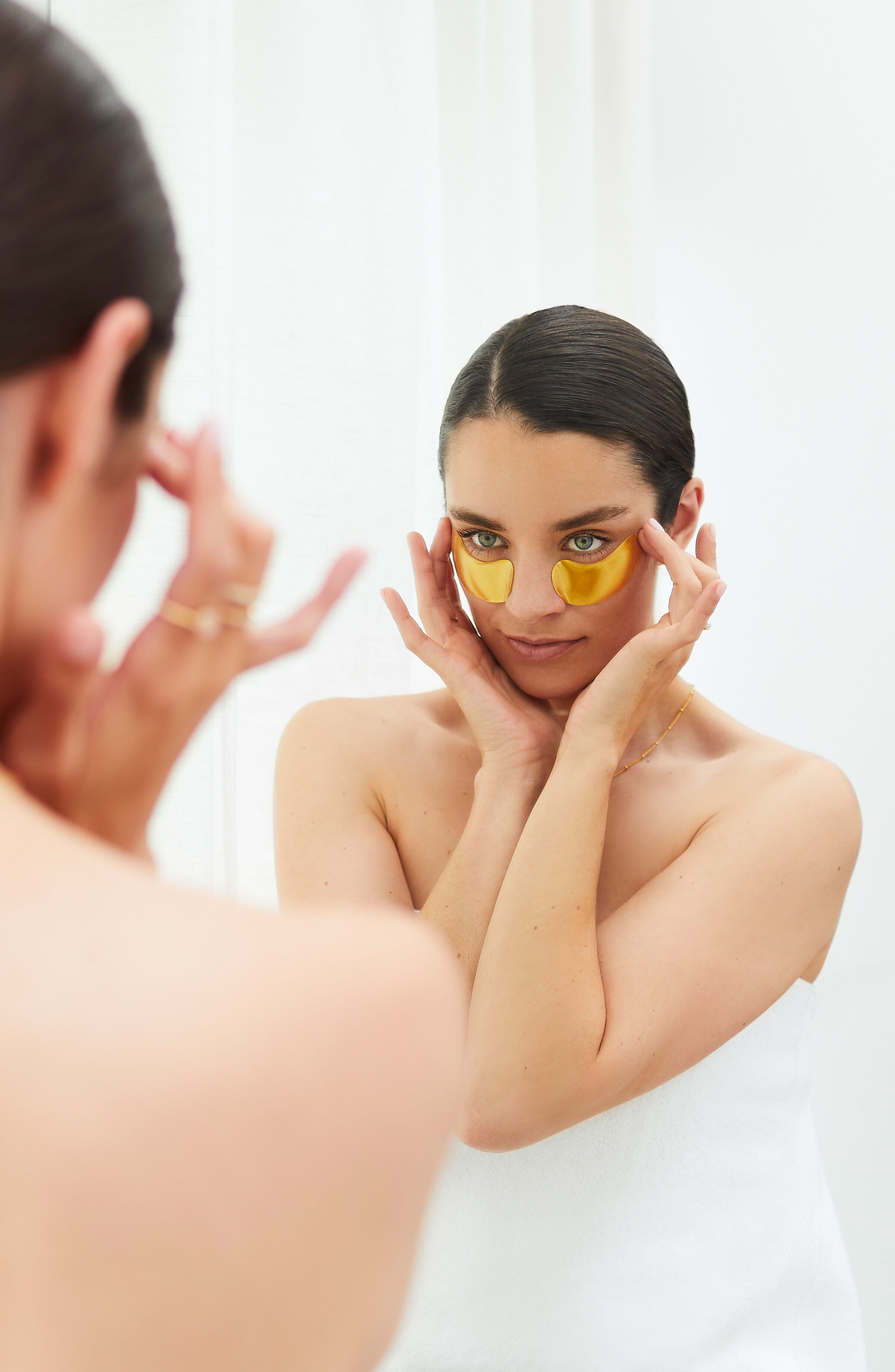 MZ SKIN Hydra-Bright Gold Eye Mask | Space NK