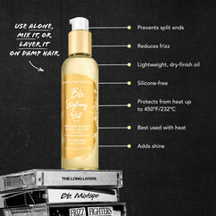 Styling Oil Lightweight Hair Oil with Heat Protectant, , large, image3