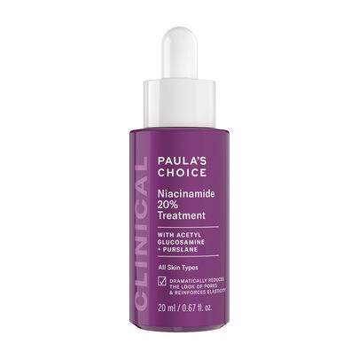 Traitement clinique à la niacinamide à 20 %.