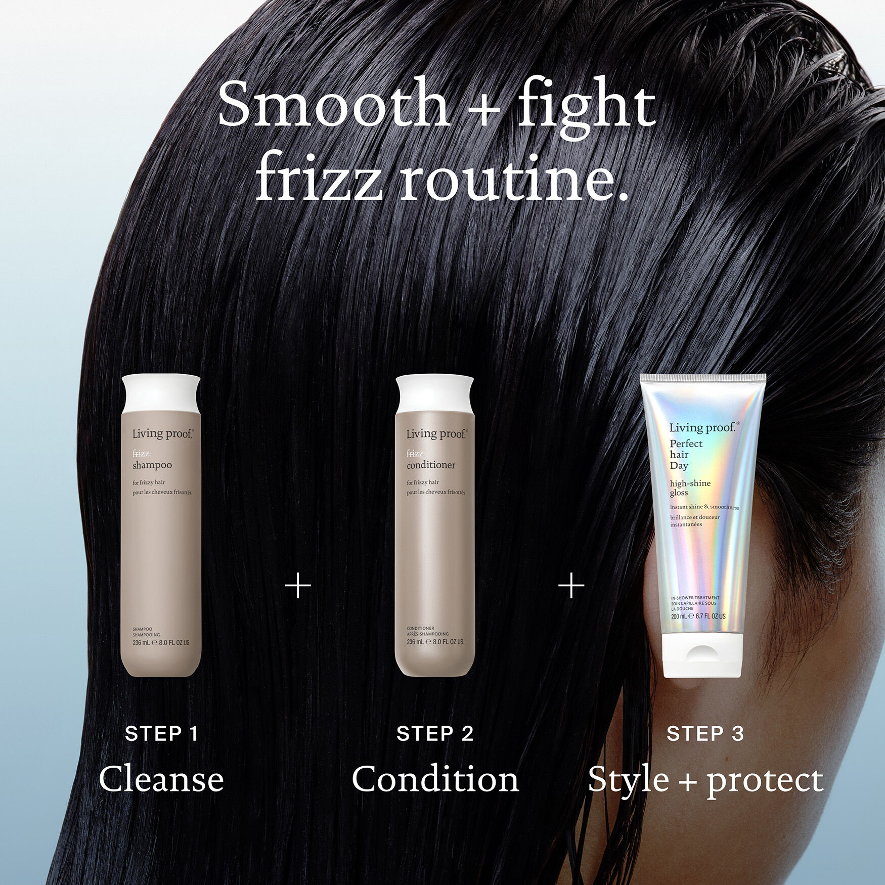 B Cream Shampoo 380g4本未使用未開封 Living Proof Sili-CLONE™ No Frizz Shampoo | Space NK