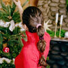 Pure Silk Skinny Scrunchie Trio Ornament - Emmie, , large, image5