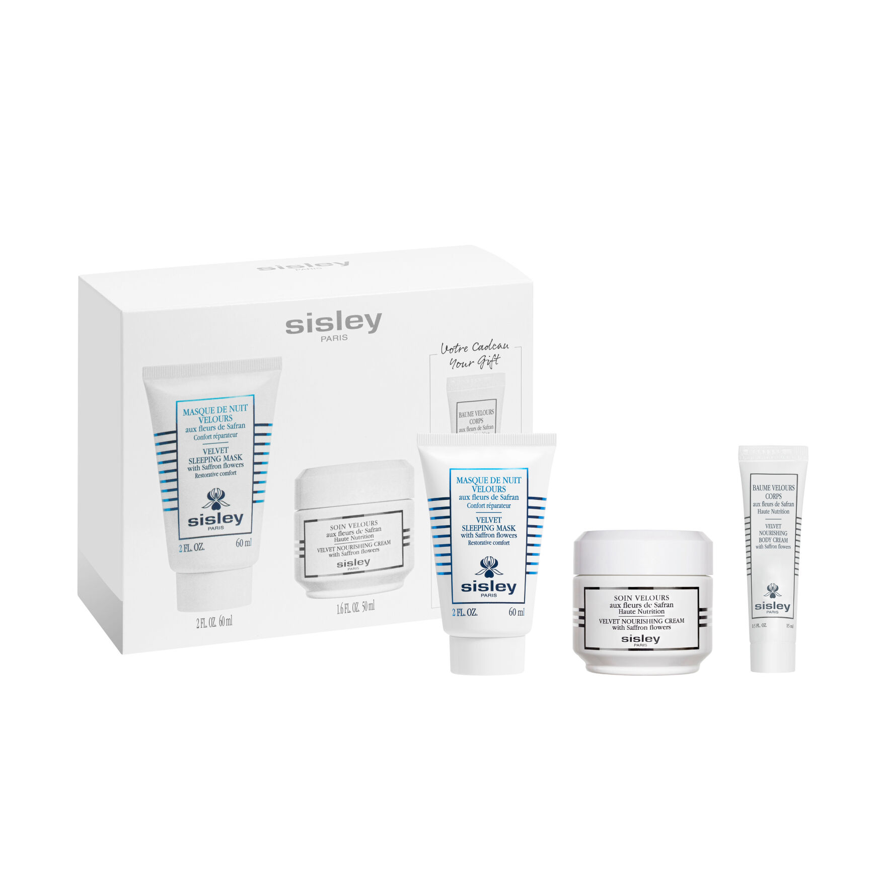 Sisley-Paris Velvet Nourishing Skincare Set | Space NK