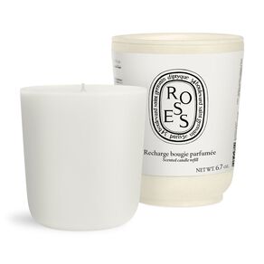 Refill classic candle Roses 190g
