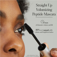 Straight Up™ Volumizing Peptide Mascara, , large, image5