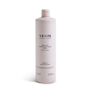 Great Day Hand & Body Wash Refill & Ceramic Dispenser