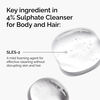 Sulphate 4% Cleanser for Body and Hair, , large, image5
