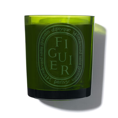 Bougie parfumée colorée Figuier