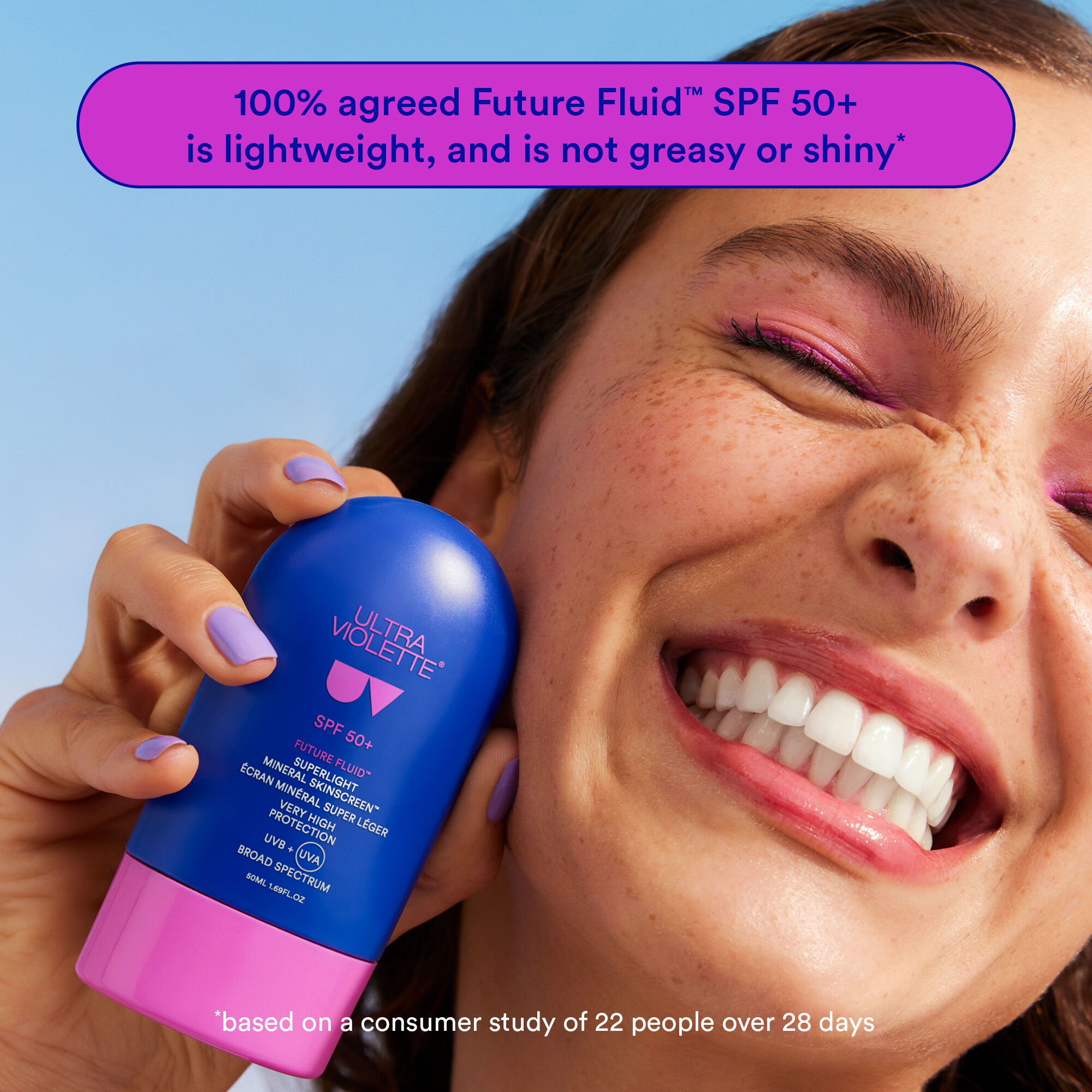Ultra Violette Future Fluid SPF50+ Superlight Mineral Skinscreen