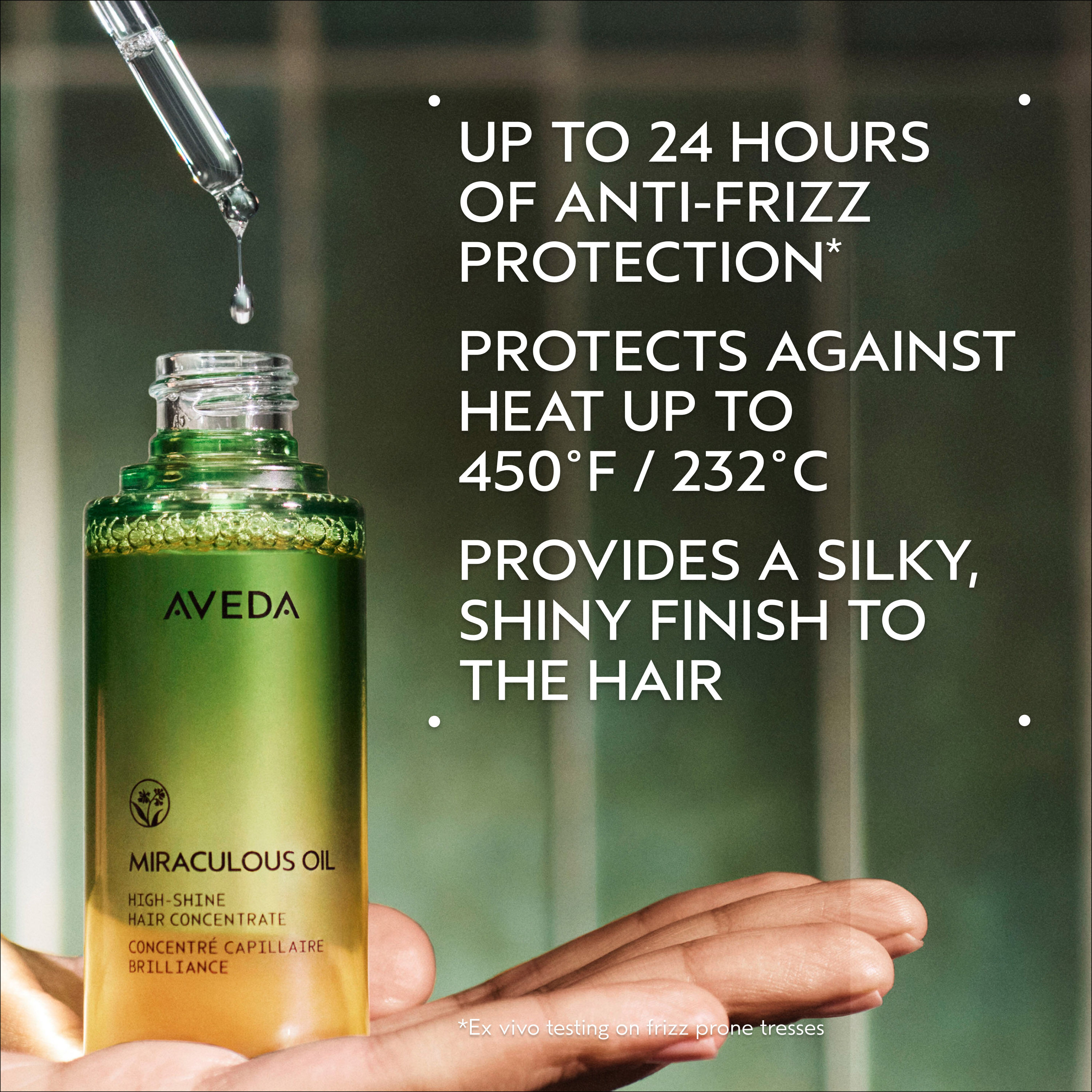 Aveda Miraculous Oil High-Shine Hair Concentrate | Space NK