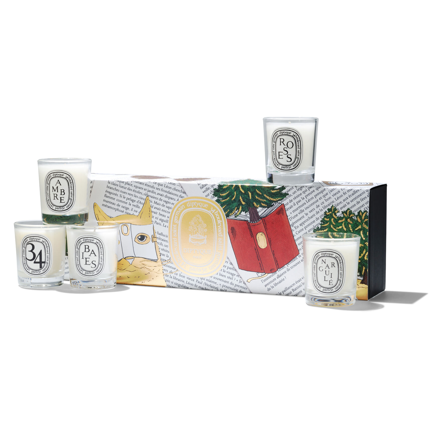 Diptyque 5 Miniature Candles Set | Space NK
