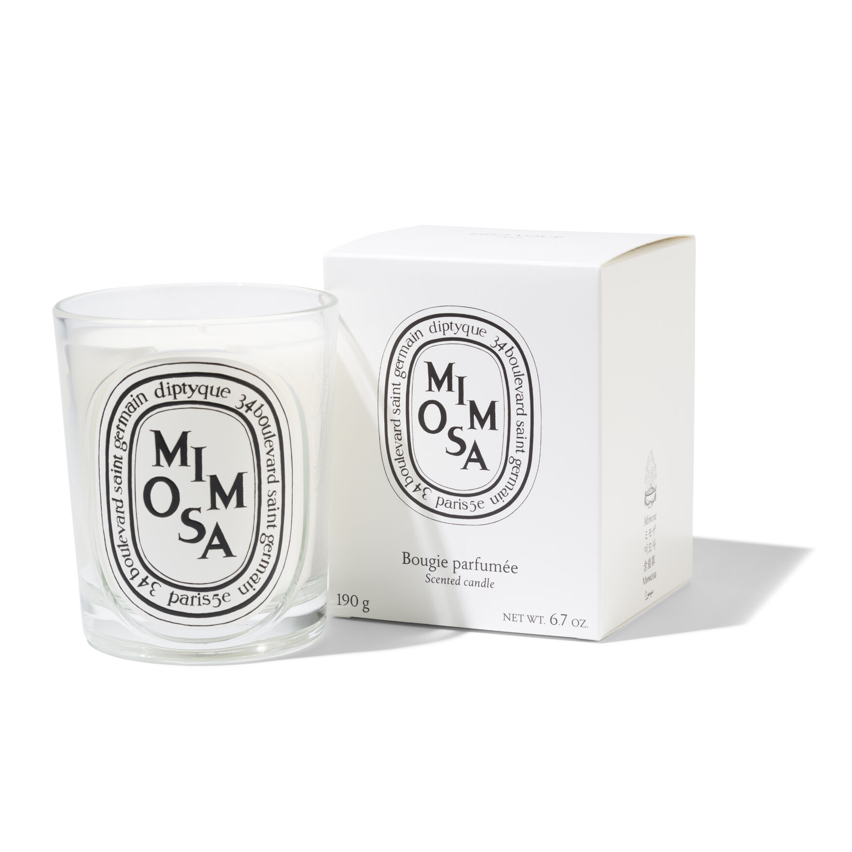 Diptyque Mimosa Classic Candle 190g | Space NK