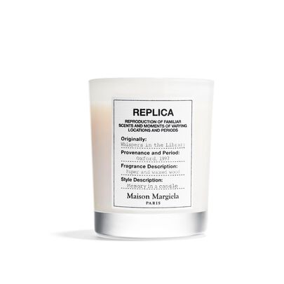 Replica Whispers in the Library Candle