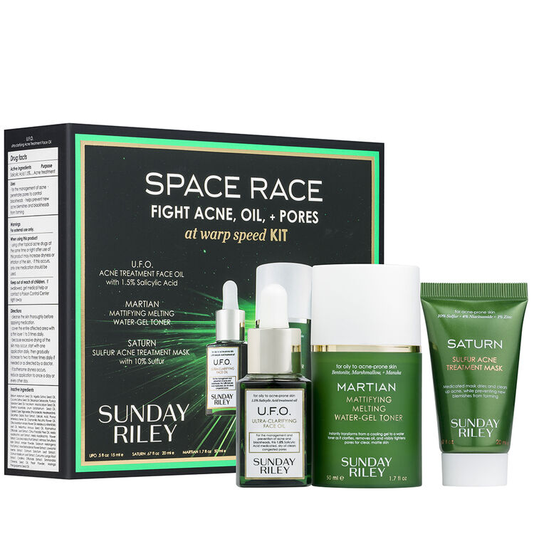 Space Race Fight Acne Oil Pores At Warp Speed Kit
