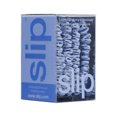 Pure Silk Skinny Scrunchies - Cornflower, , large, image3