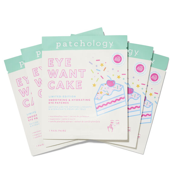 Eye Want Cake Limited Edition Smoothing & Hydrating Eye Patches 5 pack